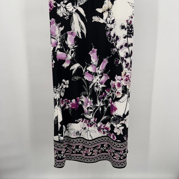 White House Black Market Women's Strapless Floral Print Maxi Dress - Picture 7 of 12